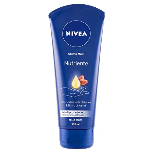 Nivea Crema Mani Nutriente NutriMento Intenso con Olio di Mandorla, 100 ml