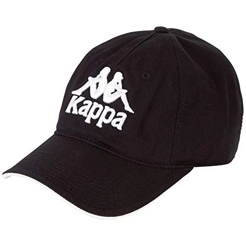 Kappa Vendo Mens cap 707391-19-4006 Black One Size EU (UK) Berretto, Beret, Nero, Taglia Unica Unisex-Adulto