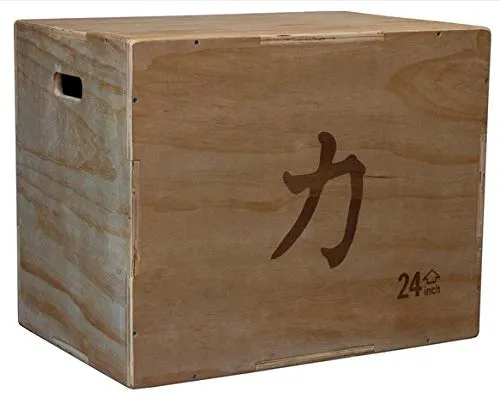 Grande Plyo Box in legno – 76 cm x 61 cm x 51 cm
