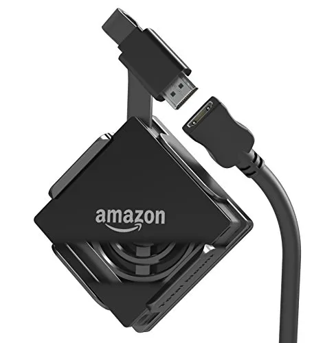 Innovelis Total Mount per Amazon Fire TV con 4 K Ultra HD | con Calore Intelligente Management e HDMI Cavo di prolunga 0,6 m | 3 possibilità di Fissaggio | Nero