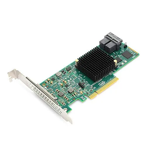 Tonysa Scheda Array SAS SATA, PCI-E 3.0 9311-8i 12G SAS3008 12Gb SFF8643 Supporto Scheda Controller Raid OCE RLM Scheda di espansione Controller SATA a 8 corsie per Win vista/2008/Server 2003