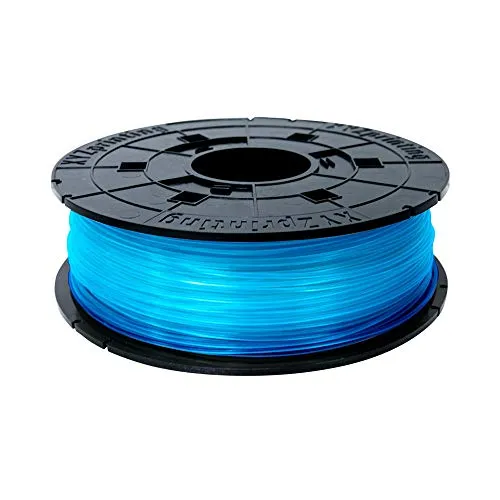 XYZprinting RFPLAXEU05F 600gr Filament Cartridge, Clear Blue