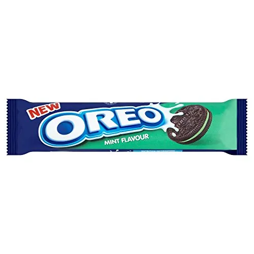 New Oreo Limited Edition Mint Flavour 154g gusto menta