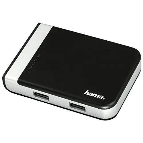 Hama 00054546 USB 3.0 (3.1 Gen 1) Type-A/Type-C Nero, Argento Lettore di schede