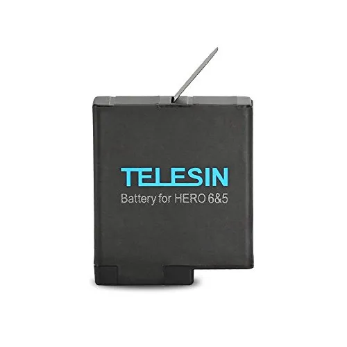 Telesin Power batteria di ricambio per GoPro HERO5 Black Edition 1 Battery