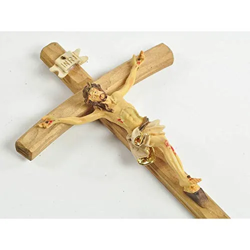 CROCIFISSO in Legno 25 cm Articolo Religioso