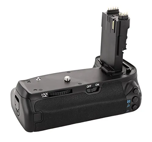Meike MK-70D Grip Batteria per Canon EOS 70D, Nero