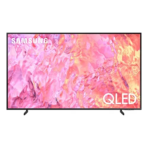 Samsung TV QE50Q60CAUXZT QLED 4K, Smart TV 50" Processore Quantum 4K Lite, 100% volume colore con Quantum Dot, OTS Lite, Integrato con Bixby e Alexa compatibile con Google Assistant, Black 2023