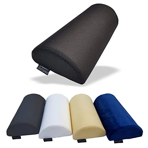 Medipaq – Cuscino Memory Foam Originale Mezzaluna – Usalo Come Cuscino Cervicale, Cuscino Lom-bare, per Ginocchia, Gambe o Piedi – Adatto a Qualsiasi Posizione