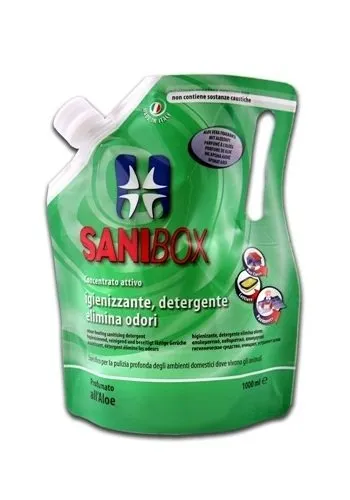 Sanibox Detergente Concentrato Elimina Odori Profumato Pino Silvestre 1 Litro