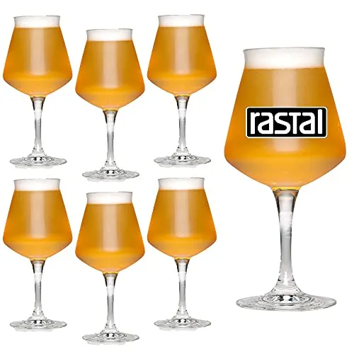 Rastal - 6 bicchieri Pack modello Mini TEKU - 33 cl (11,6 Imp.FL.oz.) - per la degustazione di birra Universale