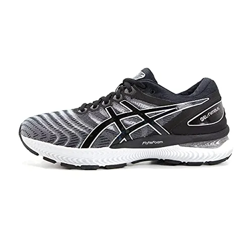 Asics Gel-Nimbus 22, Scarpa da Corsa Uomo, Bianco Nero, 40 EU