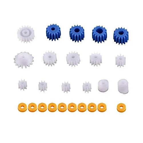 26Pz Mandrino in Plastica Assortito Set Albero di Plastica Assortito per il kit di Automobile di Aeromobili Kit DIY 2MM / 2.3MM / 3MM / 3.17MM / 4MM