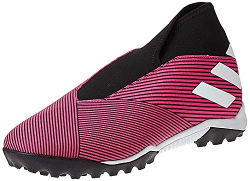 adidas Nemeziz 19.3 Ll Tf, Scarpe da Calcio Unisex-Adulto, Multicolore (Shock Pink/Ftwr White/Core Black 000), 41 1/3 EU