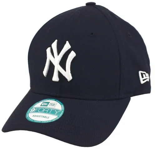 New Era 9forty MLB, cappellino con visiera dei New York Yankees blu/bianco Taglia unica