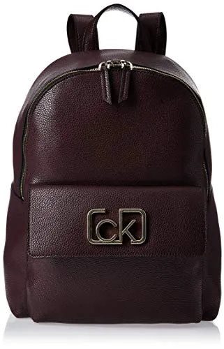 Calvin Klein Ck Cast Backpack - Borse a spalla Donna, Rosso (Merlot), 13x35x28 cm (W x H L)