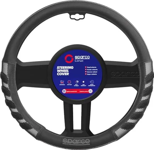 Sparco SPCS101GR COPRIVOLANTE S101 Grigio Universale Auto