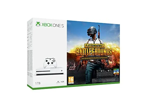 Microsoft Xbox One S 1TB Playeruknown's Battlegrounds Bundle Bianco 1000 GB Wi-Fi