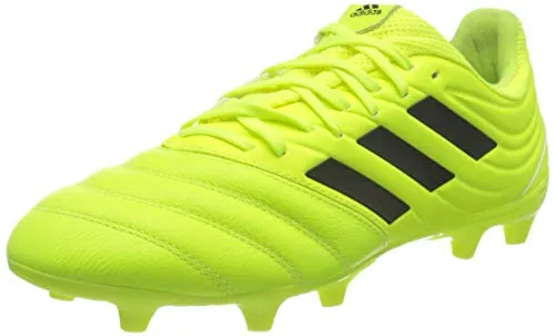 adidas Copa 19.3 Fg, Scarpe da Calcio Uomo, Jaune Fluo Noir Jaune Fluo, 42 EU