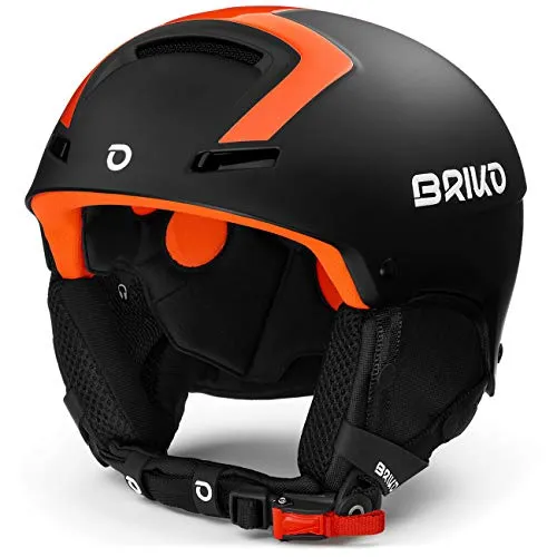 Faito Fluid Inside Helmet Matt Black Orange F - TagliaS