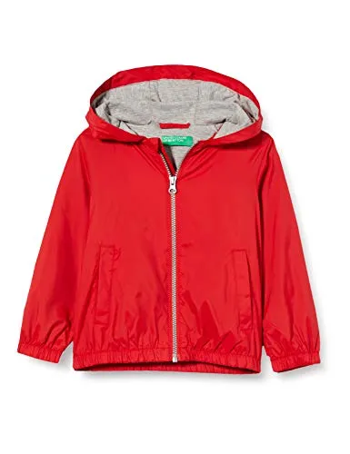 United Colors of Benetton 2WU053HF0 Cappotto, Rosso (Rosso 015), 170 (Taglia Produttore:KL) Bambino