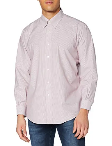 Brooks Brothers Formale Camicia Button-Down, Biking Red, 17H 35 Uomo