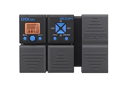 Zoom G1Xon multi effetti a pedale per chitarra con batteria elettronica e looper