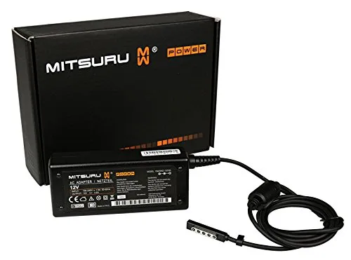Mitsuru® Caricabatterie Dispositivo Adattatore 43W 12V per Microsoft Surface PRO Surface 1 Surface 2 Surface RT