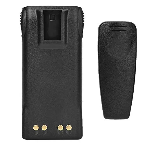 ASHATA Batteria Walkie-Talkie, Accessori HNN9013D Batteria walkie-Talkie 7.4V 1800mAh Li-Ion per Batteria GP380/GP680,1800mAh con Guscio ad Alta Resistenza, Robusto e Resistente.