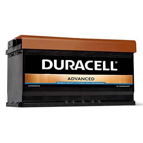 Duracell Advanced DA95H Batteria per auto da 12 V, di tipo 019, da 95 Ah, 800 CCA, da 353 mm x 175 mm x 190 mm, 0/1 B13