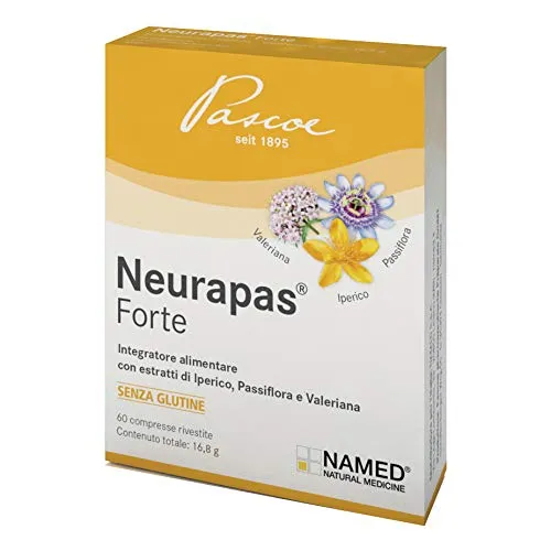 Named Integratore Alimentare Neurapas Forte, 60 Compresse, 16.8 Grammi