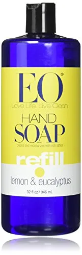 EO Products Lemon Eucalyptus Refill 32 oz Hand Soap by EO