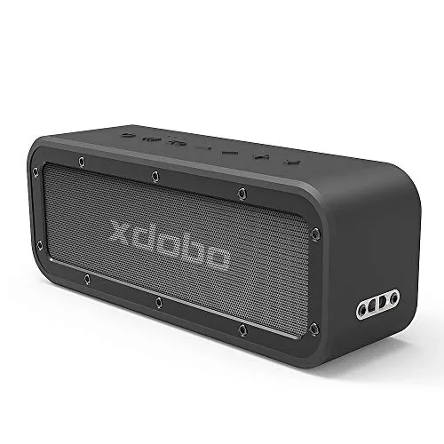 xdobo Altoparlante portatile Bluetooth 5.0 da 40W TWS Pairing Dual Driver Wireless Stereo IPX7 impermeabile alla polvere e bassi profondi per Home Outdoor