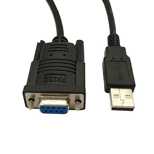 DSD TECH SH-RS232G Cavo femmina da USB a DB9 seriale Chip integrato FTDI FT232RL