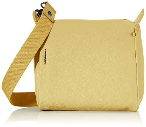 Mandarina Duck Mellow Leather Tracolla, Borsa Donna, Giallo (Starfruit), 10x24x25.5 cm (W x H x L)