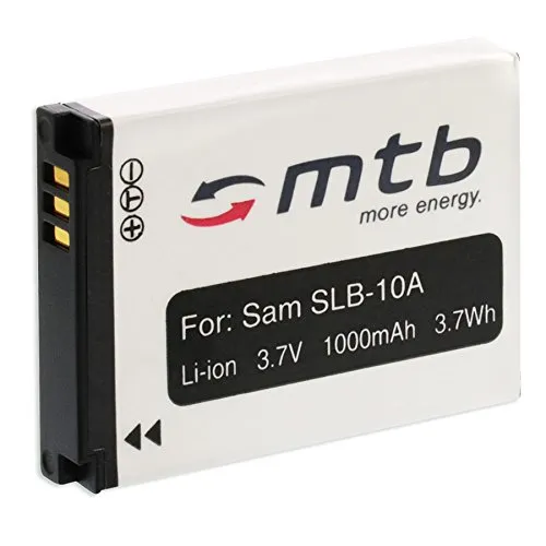 Batteria SLB-10A per Samsung ES50 ES55 ES60 ES63 HMX-U10 WB550 WB700...vedi lista!
