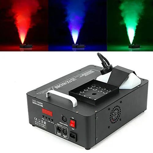 Anciun 1500 W DMX Macchina del fumo luce palcoscenico RGB LED nebbia verticale effetto luce macchina fumatrice con telecomando radio