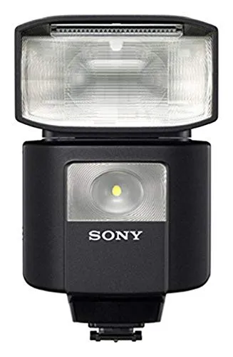 Sony HVL-F45RM - Flash esterno compatto wireless radiocontrollato per multi-interfaccia Sony Alpha, Numero guida 45 (Nero)