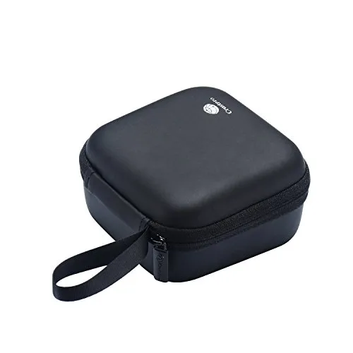 Custodia per Soundlink Micro, AresKo Custodia protettiva con custodia rigida PU Custodie e cover per Bose SoundLink Diffusore Micro Bluetooth (nero)