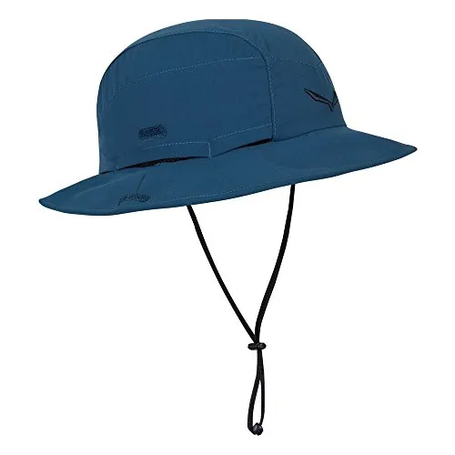 Salewa, Puez Sun Prot Brimmed, Cappello, Uomo, Blu (Poseidon), M/58