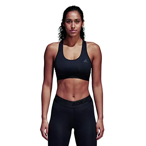 adidas Drst Ask SPR Reggiseno Sportivo, Donna, Nero (Black Black), X-Small (Taglia Produttore:XS)