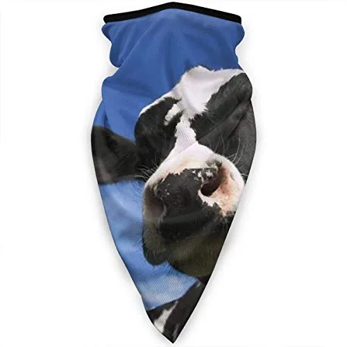 yyndw Scaldacollo Tornado Flying Cow Bandanas Winter 24X51Cm All'Aperto Versatile Campeggio Leggero Traspirante Lavoro Colorato Wrap Head Warmer Sports Warmer Copricapo Ghette