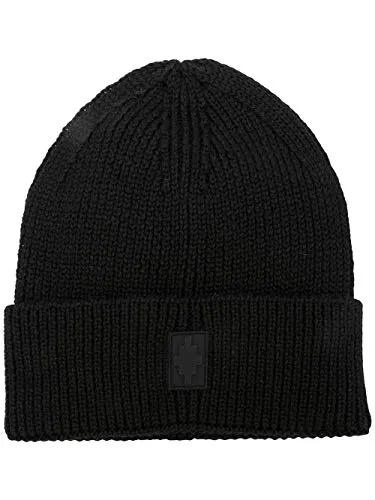 MARCELO BURLON Luxury Fashion Uomo CMLC007E20KNI0021010 Nero Cotone Cappello | Autunno-inverno 20