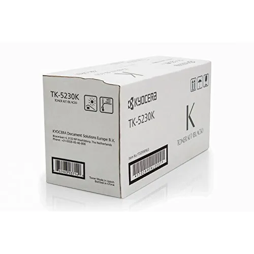 Kyocera Original 1T02R90NL0 / TK-5230K - Cartuccia per stampante ECOSYS M 5521 CDN Premium, 2600 pagine, colore: Nero