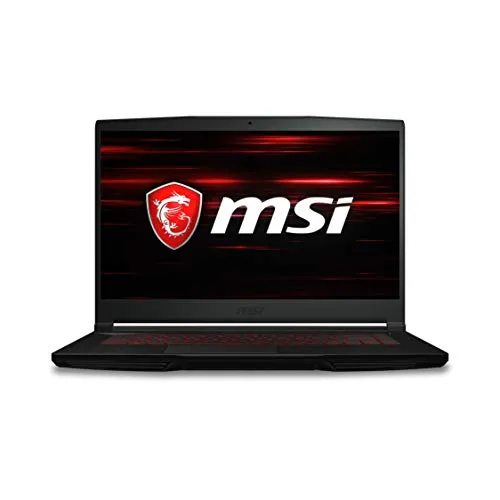 MSI GF63 8RC-215IT Notebook Gaming con Processore i7-8750H, Scheda Grafica Nvidia GTX 1050, 4 GB GDDR5, 128 GB SSD e 1 TB HDD, RAM DDR IV 16GB, Display da 15.6"