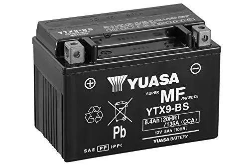 Yuasa YTX9-BS(WC) Batteria Libera da Manutenzione
