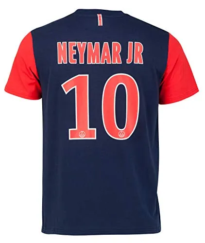 Paris Saint Germain - Maglietta del Paris Saint Germain di Neymar Jr., collezione ufficiale, per bambino, Ragazzo, ., blu, 10 anni