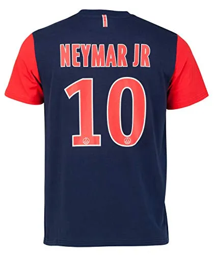 Paris Saint Germain - Maglietta del Paris Saint Germain di Neymar Jr., collezione ufficiale, per bambino, Ragazzo, blu, 14 anni