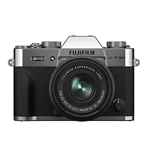 FUJIFILM X-T30 II | FUJINON XC15-45mmF3.5- 5.6 OIS PZ Kit Argento