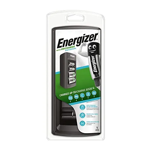 Energizer E300325501 Caricatore, Nero